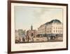 Vue D'Amsterdam No.20. De Hollandsche Schouwburg En De Leydsche Poort. Le Théatre Hollandais Et La-Cornelis de Kruyff-Framed Giclee Print