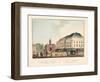 Vue D'Amsterdam No.20. De Hollandsche Schouwburg En De Leydsche Poort. Le Théatre Hollandais Et La-Cornelis de Kruyff-Framed Giclee Print