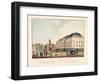 Vue D'Amsterdam No.20. De Hollandsche Schouwburg En De Leydsche Poort. Le Théatre Hollandais Et La-Cornelis de Kruyff-Framed Giclee Print