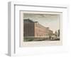 Vue D'Amsterdam No.21. De Caserne Oranje Nassau. La Caserne Orange Nassau, 1825-Cornelis de Kruyff-Framed Giclee Print