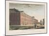 Vue D'Amsterdam No.21. De Caserne Oranje Nassau. La Caserne Orange Nassau, 1825-Cornelis de Kruyff-Mounted Giclee Print