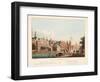 Vue D'Amsterdam No.24. De Groote Beurs-Cornelis de Kruyff-Framed Giclee Print