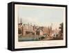 Vue D'Amsterdam No.24. De Groote Beurs-Cornelis de Kruyff-Framed Stretched Canvas