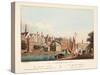 Vue D'Amsterdam No.24. De Groote Beurs-Cornelis de Kruyff-Stretched Canvas