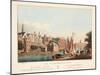 Vue D'Amsterdam No.24. De Groote Beurs-Cornelis de Kruyff-Mounted Giclee Print