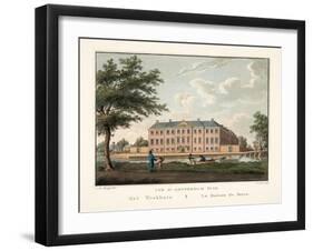 Vue D'Amsterdam No. 25, Het Werkhuis, La Maison De Force, 1825-Cornelis de Kruyff-Framed Giclee Print