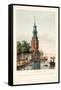 Vue D'Amsterdam No.32. De Mont Albans-Toren. La Tour Dite Mont-Alban, 1825-Hendrik Gerrit ten Cate-Framed Stretched Canvas