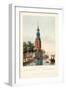 Vue D'Amsterdam No.32. De Mont Albans-Toren. La Tour Dite Mont-Alban, 1825-Hendrik Gerrit ten Cate-Framed Giclee Print