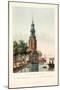 Vue D'Amsterdam No.32. De Mont Albans-Toren. La Tour Dite Mont-Alban, 1825-Hendrik Gerrit ten Cate-Mounted Giclee Print