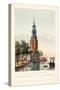 Vue D'Amsterdam No.32. De Mont Albans-Toren. La Tour Dite Mont-Alban, 1825-Hendrik Gerrit ten Cate-Stretched Canvas