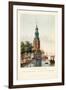 Vue D'Amsterdam No.32. De Mont Albans-Toren. La Tour Dite Mont-Alban, 1825-Hendrik Gerrit ten Cate-Framed Giclee Print