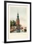 Vue D'Amsterdam No.32. De Mont Albans-Toren. La Tour Dite Mont-Alban, 1825-Hendrik Gerrit ten Cate-Framed Giclee Print