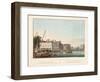 Vue D'Amsterdam No.34. De Binnen Amstel Bij De Heerengracht En De Blaauw-Brug. L'Amstel Le Heerengr-Cornelis de Kruyff-Framed Giclee Print