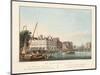 Vue D'Amsterdam No.34. De Binnen Amstel Bij De Heerengracht En De Blaauw-Brug. L'Amstel Le Heerengr-Cornelis de Kruyff-Mounted Giclee Print