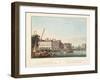 Vue D'Amsterdam No.34. De Binnen Amstel Bij De Heerengracht En De Blaauw-Brug. L'Amstel Le Heerengr-Cornelis de Kruyff-Framed Giclee Print