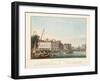 Vue D'Amsterdam No.34. De Binnen Amstel Bij De Heerengracht En De Blaauw-Brug. L'Amstel Le Heerengr-Cornelis de Kruyff-Framed Giclee Print