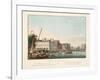 Vue D'Amsterdam No.34. De Binnen Amstel Bij De Heerengracht En De Blaauw-Brug. L'Amstel Le Heerengr-Cornelis de Kruyff-Framed Giclee Print