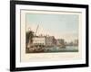 Vue D'Amsterdam No.34. De Binnen Amstel Bij De Heerengracht En De Blaauw-Brug. L'Amstel Le Heerengr-Cornelis de Kruyff-Framed Giclee Print