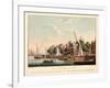 Vue D'Amsterdam No.36. Het Zeeregt En Kamperhoofd. Le Quai Dit Zeeregt Ou Kamperhoofd. Le Quai Dit-Cornelis de Kruyff-Framed Giclee Print