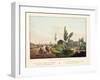 Vue D'Amsterdam No.39. De Tuin Land En Yzigt Buiten De Haarlemmer Poort. Le Jardin Dit Land En Yzig-Cornelis de Kruyff-Framed Giclee Print