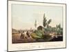 Vue D'Amsterdam No.39. De Tuin Land En Yzigt Buiten De Haarlemmer Poort. Le Jardin Dit Land En Yzig-Cornelis de Kruyff-Mounted Giclee Print