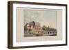 Vue D'Amsterdam No.6. Het Gebouw Der Maatschappij Felix Meritis. L'Academie Des Arts Dite Felix Mer-Cornelis de Kruyff-Framed Giclee Print