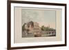 Vue D'Amsterdam No.6. Het Gebouw Der Maatschappij Felix Meritis. L'Academie Des Arts Dite Felix Mer-Cornelis de Kruyff-Framed Giclee Print