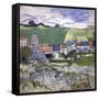 Vue D'auvers Sur Oise (Auvers-Sur-Oise) (France) - Peinture De Vincent Van Gogh (1853-1890), Huile-Vincent van Gogh-Framed Stretched Canvas