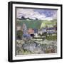 Vue D'auvers Sur Oise (Auvers-Sur-Oise) (France) - Peinture De Vincent Van Gogh (1853-1890), Huile-Vincent van Gogh-Framed Giclee Print