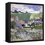 Vue D'auvers Sur Oise (Auvers-Sur-Oise) (France) - Peinture De Vincent Van Gogh (1853-1890), Huile-Vincent van Gogh-Framed Stretched Canvas