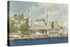 Vue d'Istanbul-Charles Garnier-Stretched Canvas