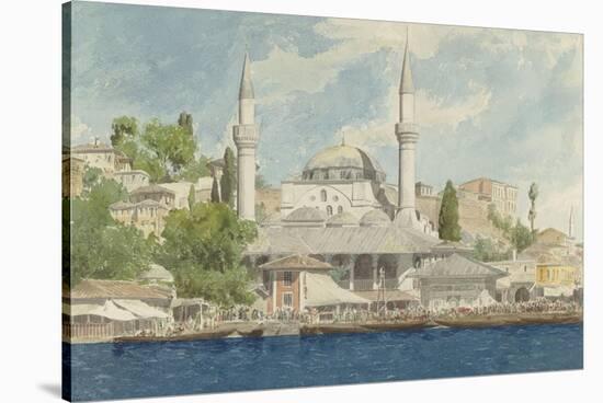 Vue d'Istanbul-Charles Garnier-Stretched Canvas