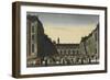 Vue d'optique :Cour des Fontaines-null-Framed Giclee Print