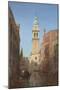 Vue d'un canal à Venise-Félix Ziem-Mounted Giclee Print