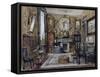 Vue d'un salon-Gustave Moreau-Framed Stretched Canvas