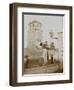 Vue d'une maison à Biskra-Henri Jacques Edouard Evenepoel-Framed Giclee Print