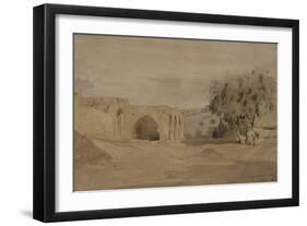 Vue d'une mosquée à Beyrouth-Antoine Alphonse Montfort-Framed Giclee Print