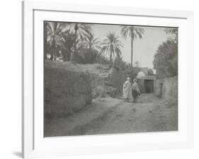 Vue d'une rue de Biskra-Henri Jacques Edouard Evenepoel-Framed Giclee Print