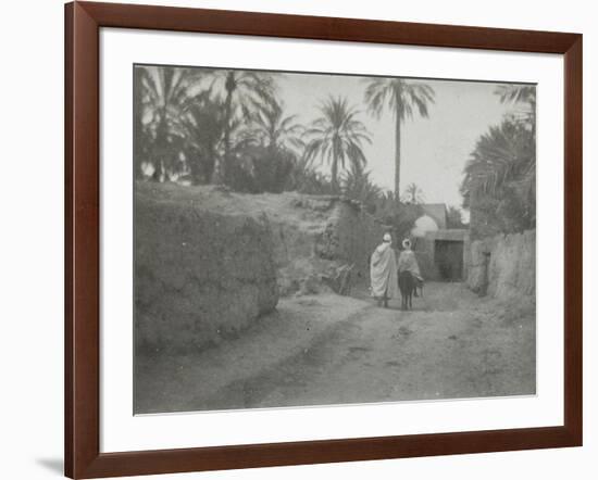 Vue d'une rue de Biskra-Henri Jacques Edouard Evenepoel-Framed Giclee Print