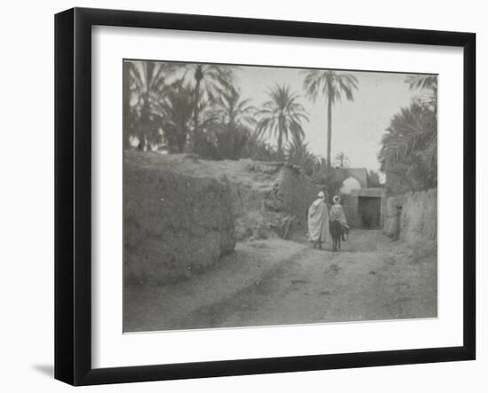 Vue d'une rue de Biskra-Henri Jacques Edouard Evenepoel-Framed Giclee Print