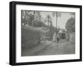 Vue d'une rue de Biskra-Henri Jacques Edouard Evenepoel-Framed Giclee Print