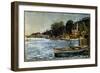 Vue De Bebek Pres De Constantinople (Aujourd'hui Quartier D'istanbul). View of Bebek near Constanti-Jan Matejko-Framed Giclee Print