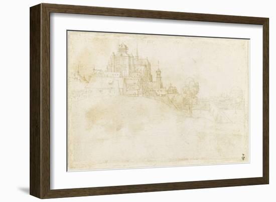 Vue de Bergen op Zoom-Albrecht Dürer-Framed Giclee Print