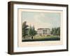 Vue De Broekhuisen. Het Huis Van Voren. Façade Du Chateau, 1825-null-Framed Giclee Print