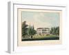 Vue De Broekhuisen. Het Huis Van Voren. Façade Du Chateau, 1825-null-Framed Giclee Print