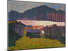 Vue de Capolago, 1907 RF 1997-15.-Giovanni Giacometti-Mounted Giclee Print