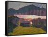 Vue de Capolago, 1907 RF 1997-15.-Giovanni Giacometti-Framed Stretched Canvas