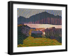 Vue de Capolago, 1907 RF 1997-15.-Giovanni Giacometti-Framed Giclee Print