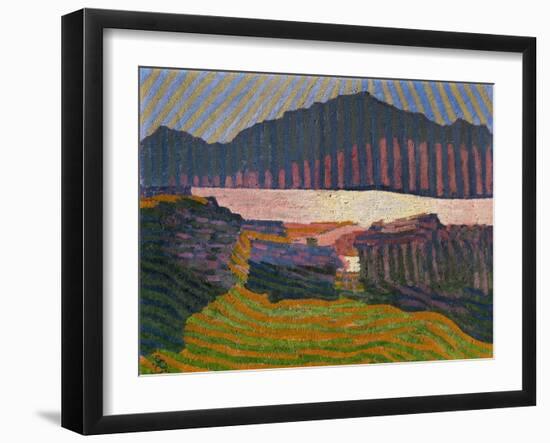 Vue de Capolago, 1907 RF 1997-15.-Giovanni Giacometti-Framed Giclee Print