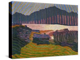 Vue de Capolago, 1907 RF 1997-15.-Giovanni Giacometti-Stretched Canvas